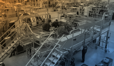 Vliegtuig onderhoudsplatformen